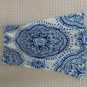 Venus swimsuit cover up blue/white size L